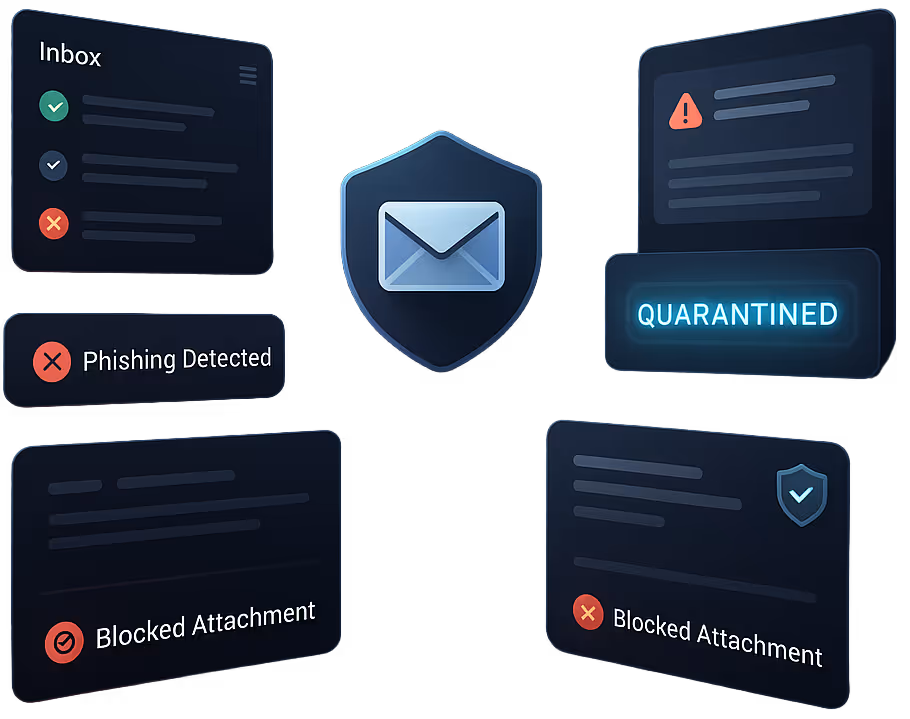 Image illustrating email protection