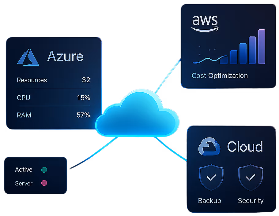 Image illustrating cloud services