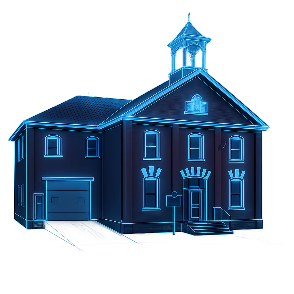 Illustration of Teeswater Town Hall