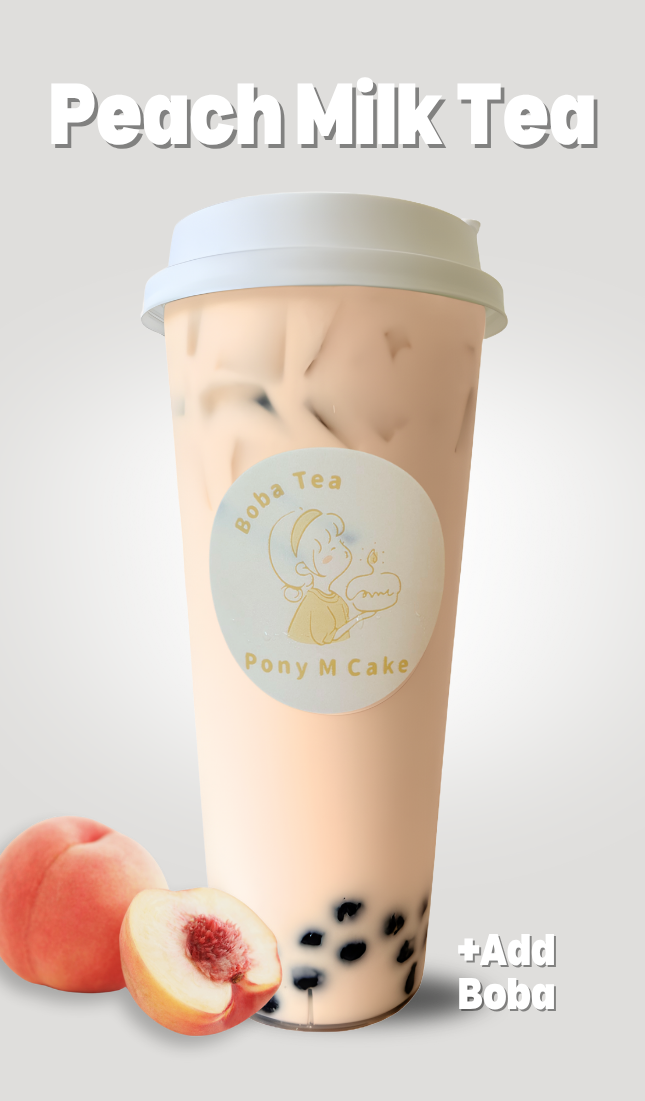 Peach Milk Tea 桃子奶绿