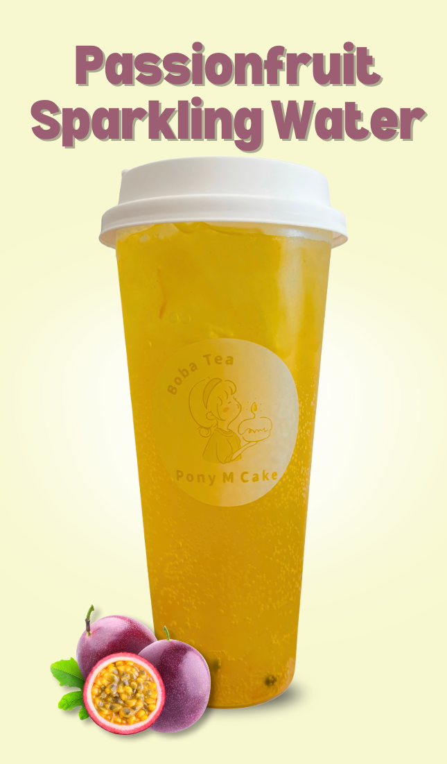 Passionfruit Sparkling Water 百香果气泡水