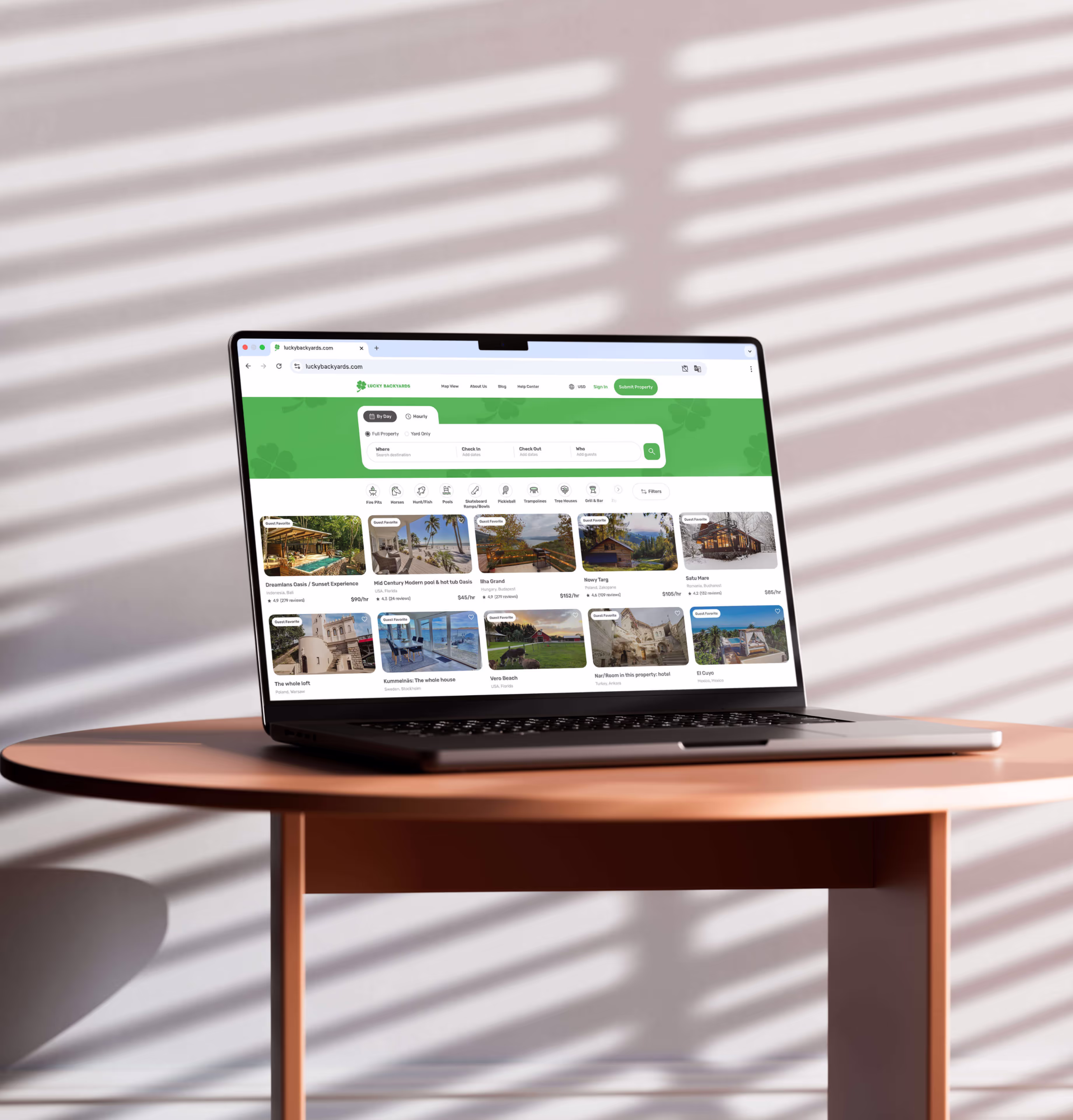 Property leasing platform, USA