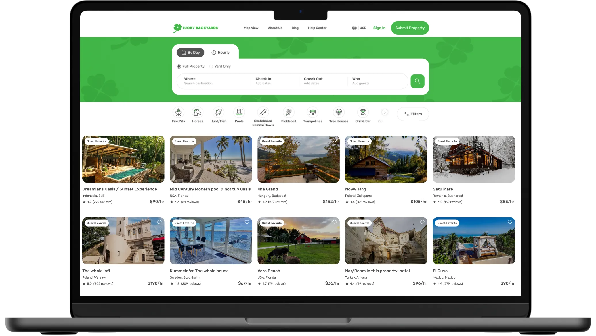 Marketplace Rental Platform for Real Estate and Leisure