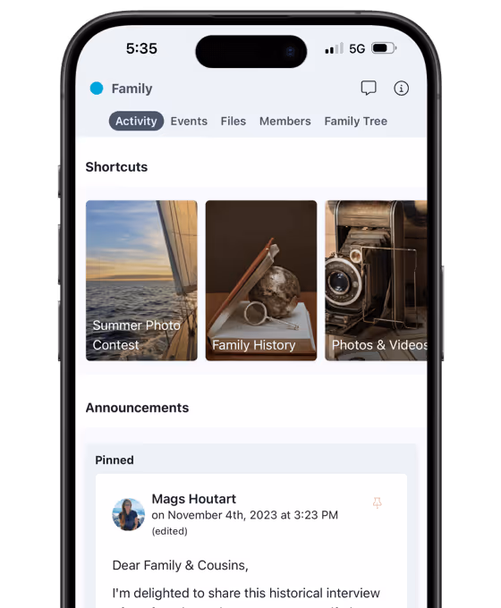 familyOS - iPhone with the next-gen screen feature