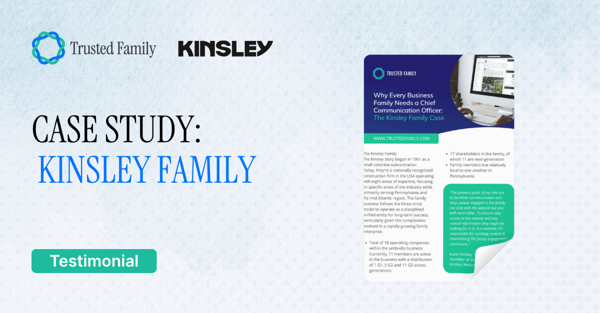 Étude de cas : La famille Kinsley