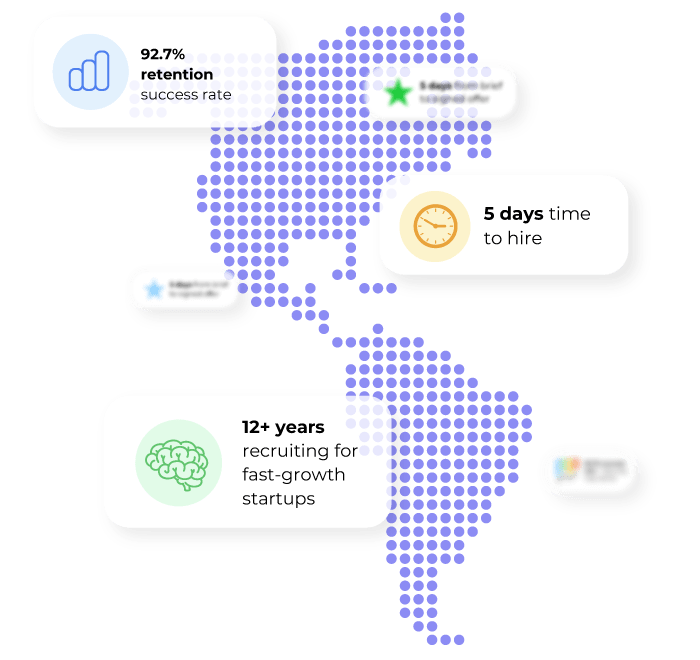 We deliver pre-vetted LATAM talent who perform from day one.