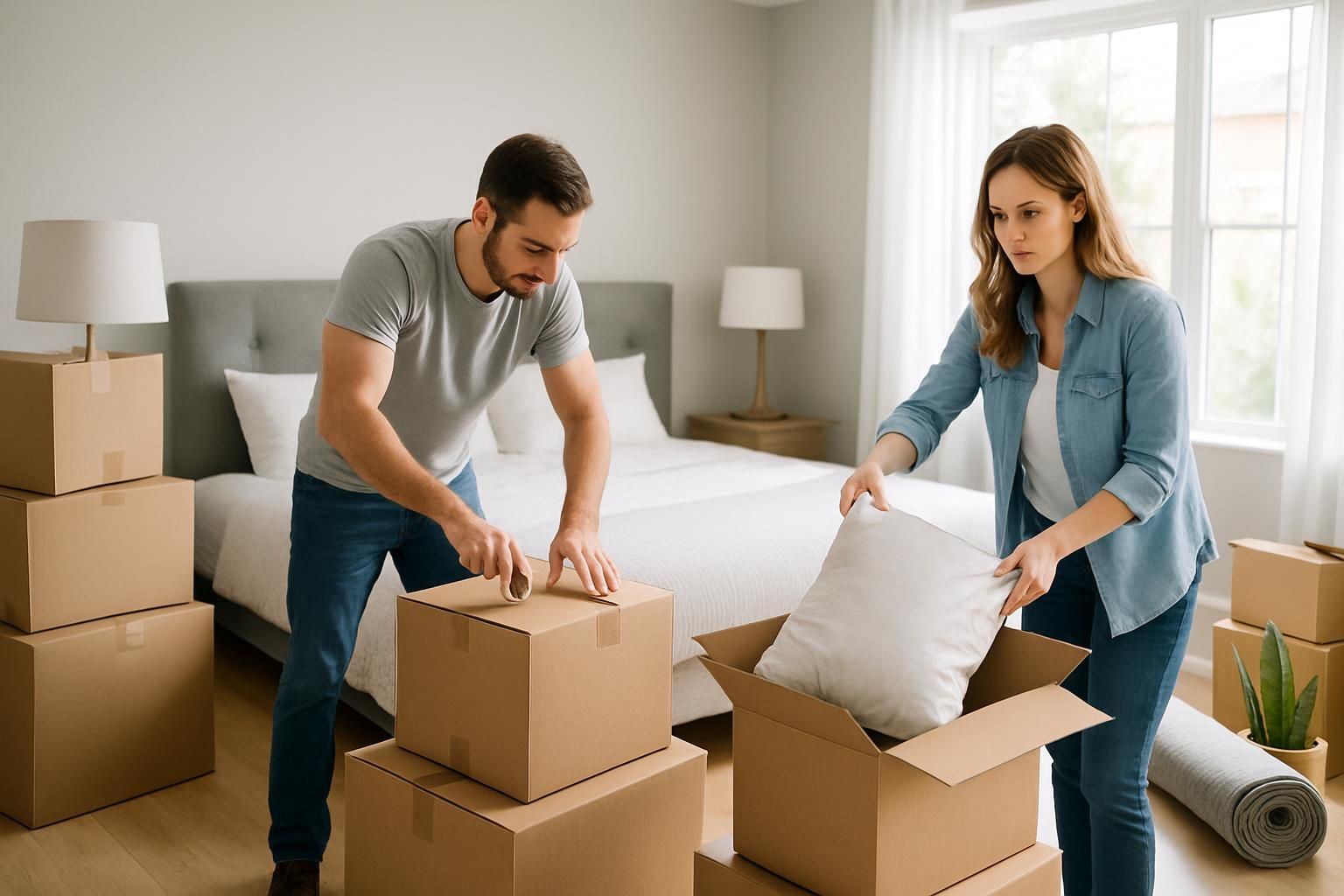 How To Pack And Move A Master Bedroom