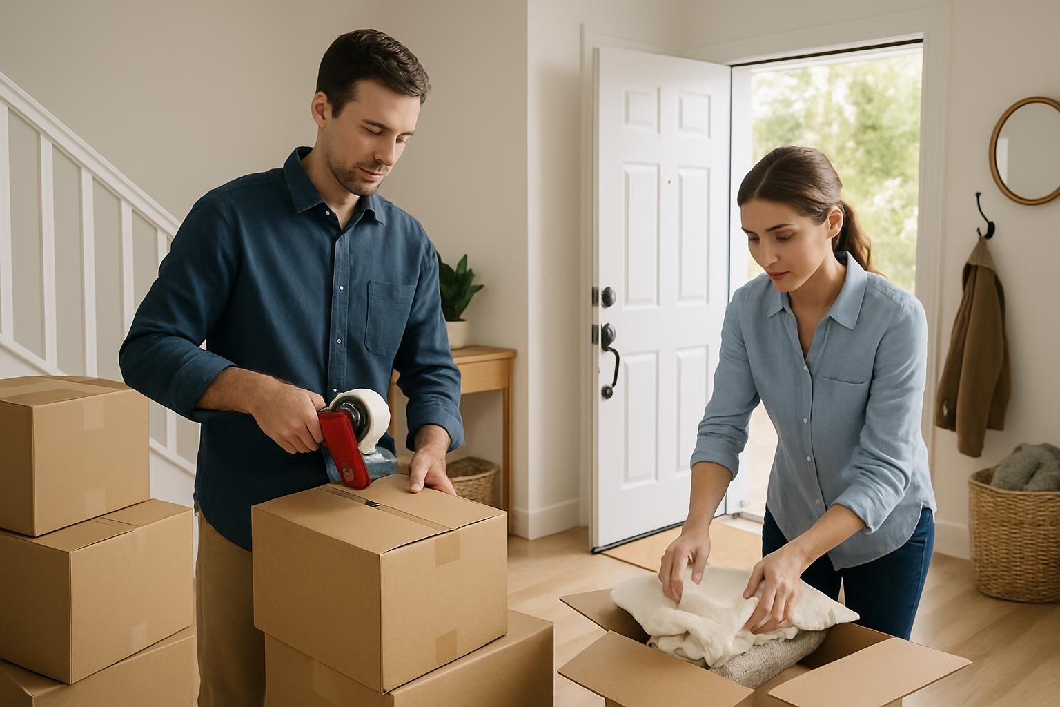 How To Pack And Move A Home Entryway