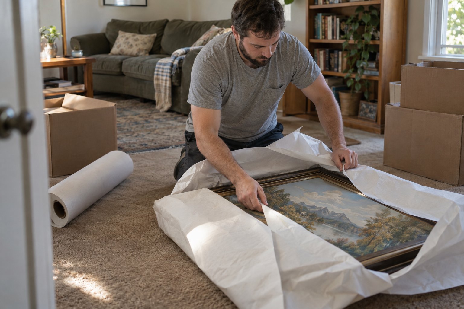 How To Move Paintings