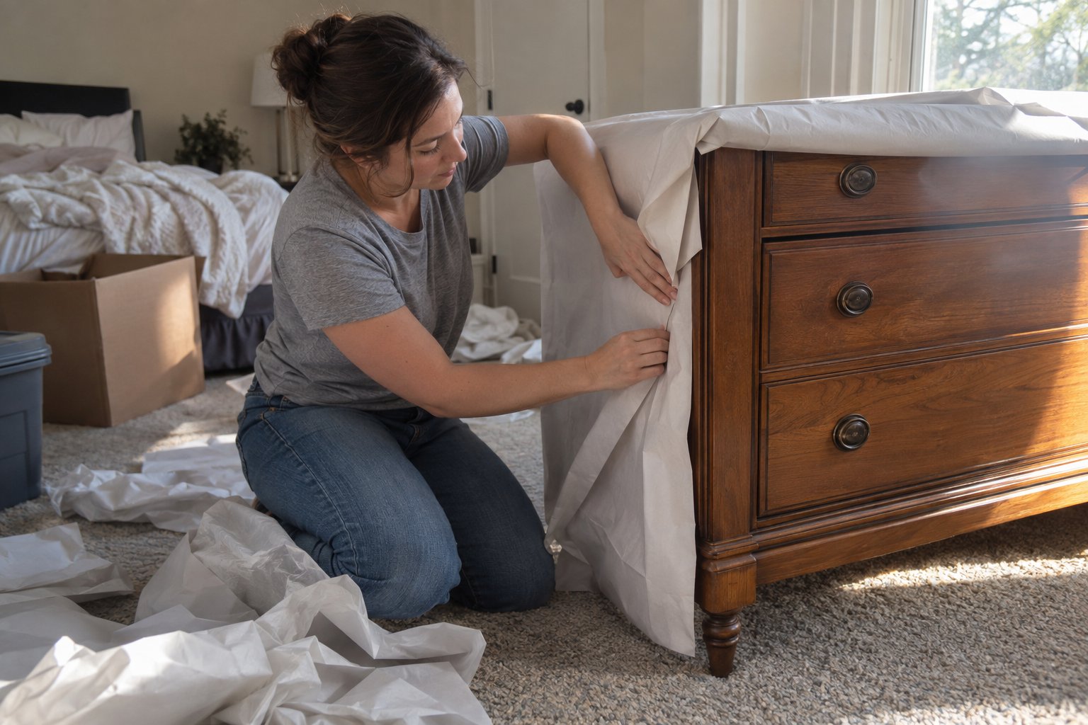How To Store Furniture Between Homes