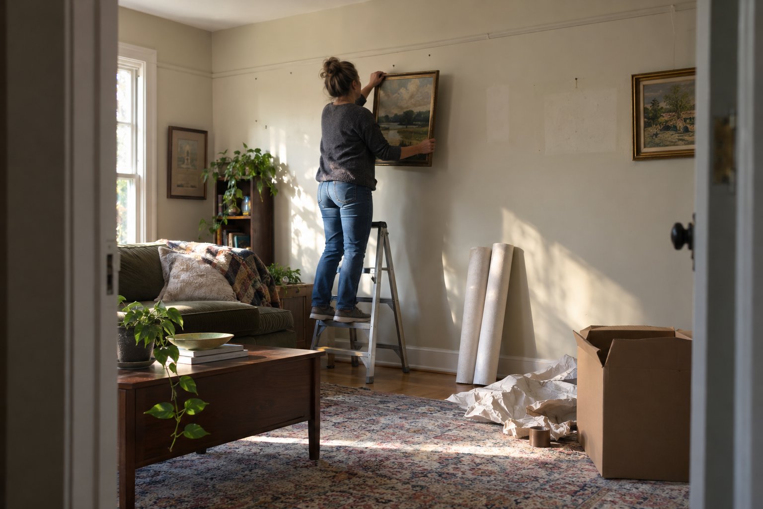 Should I Take My Paintings Off The Wall Before Movers Arrive