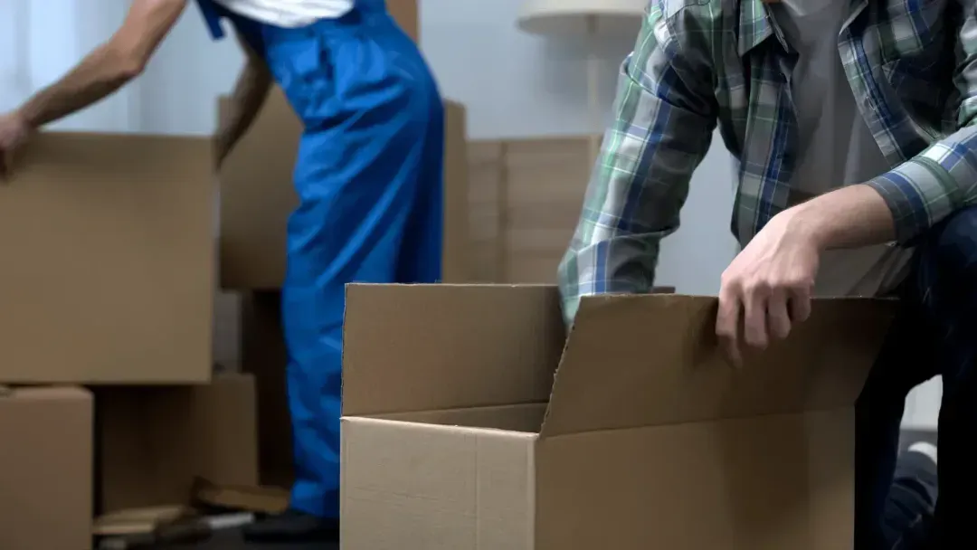 Packing services for a local move in Delaware County