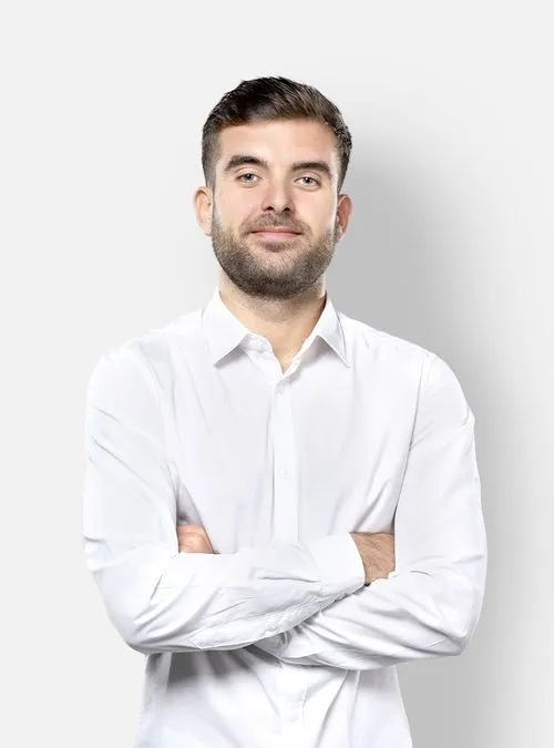 A portrait of Andrey Petrov