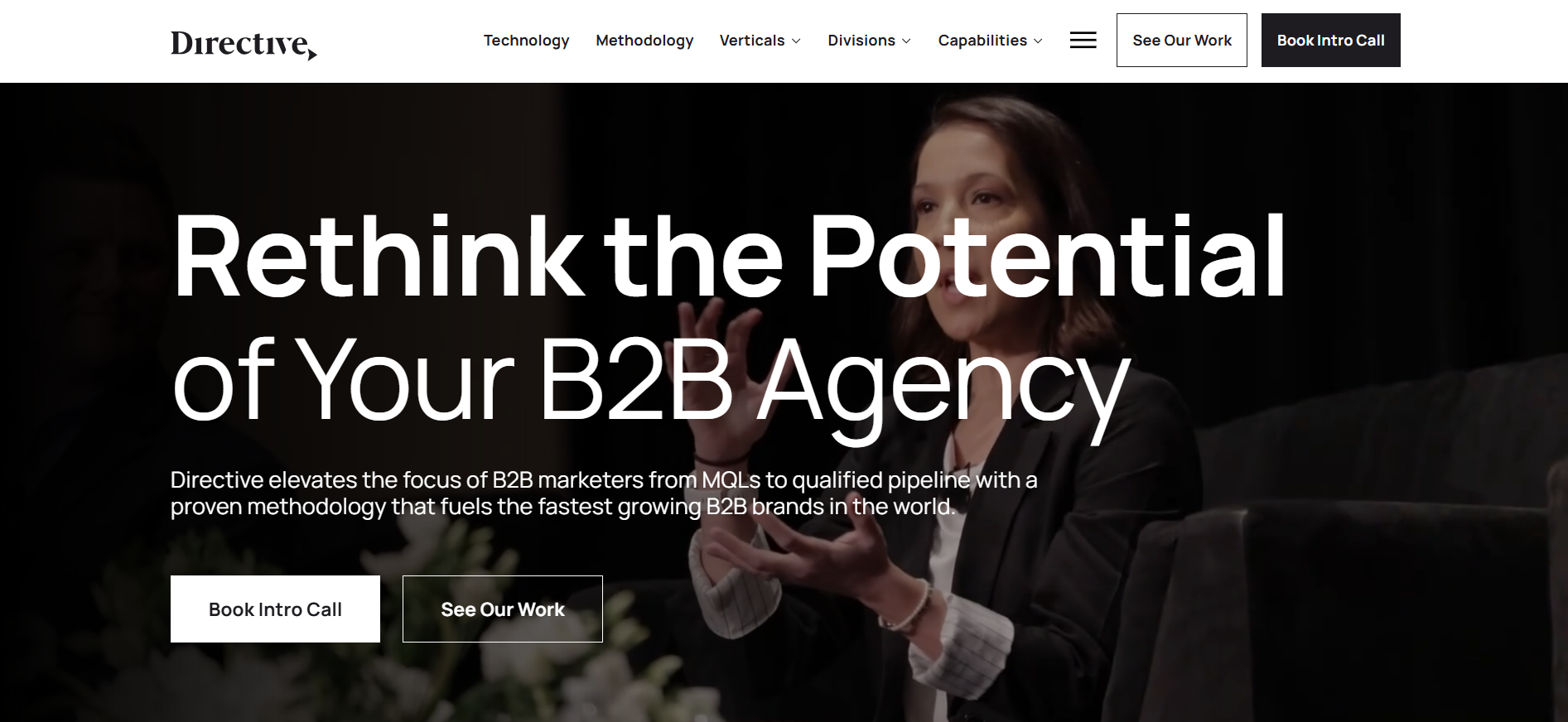 Directive front page view