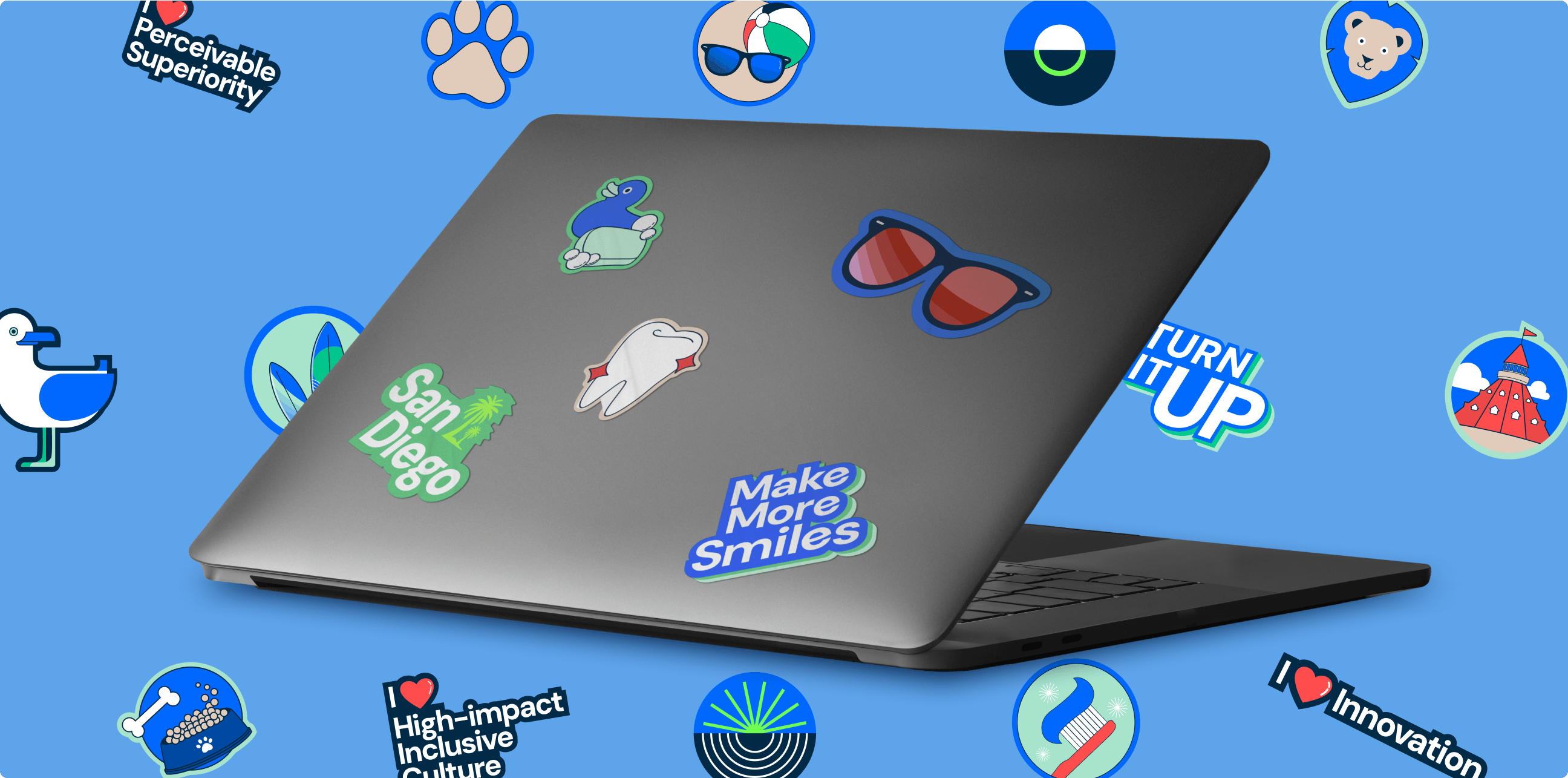 Colgate Leadership Forum Stickers