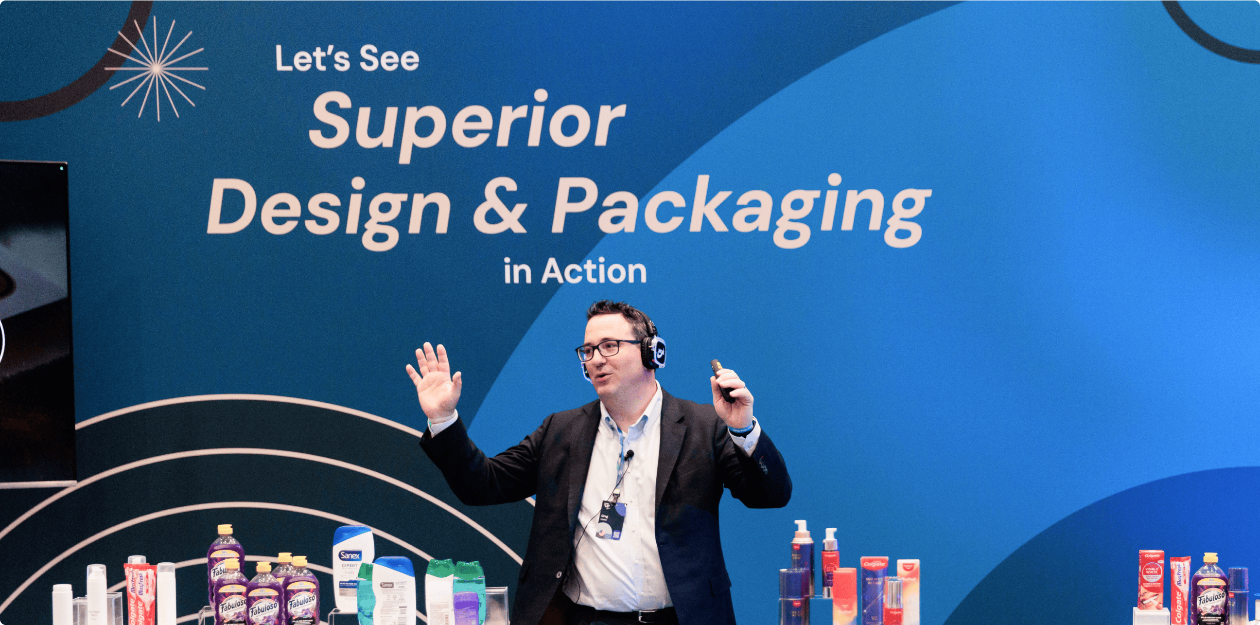 Colgate Leadership Forum breakout backdrop