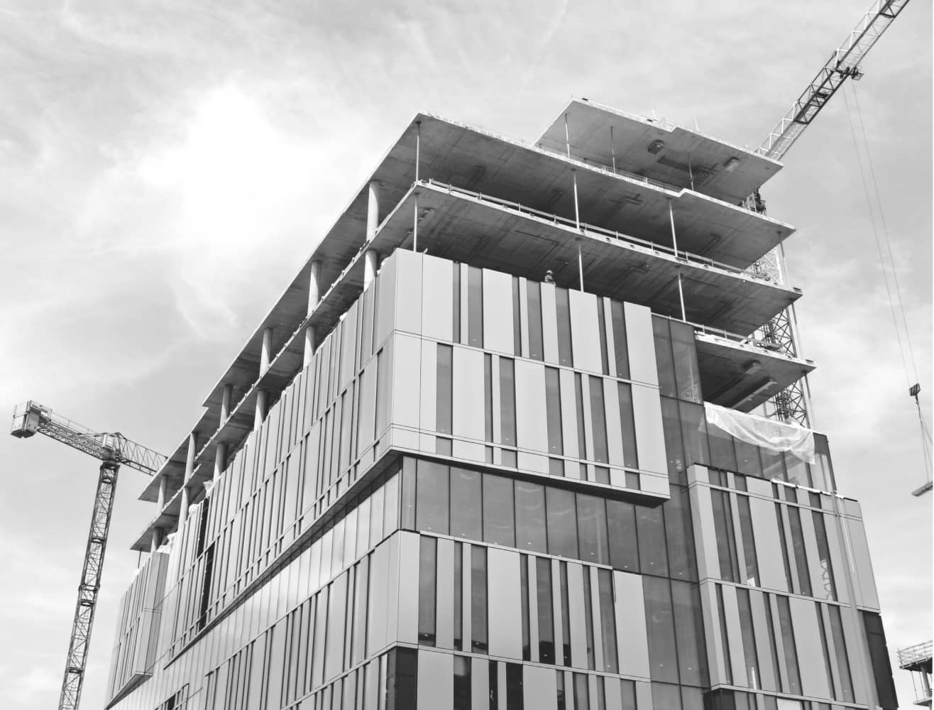 Building construction in Los Angeles, CA