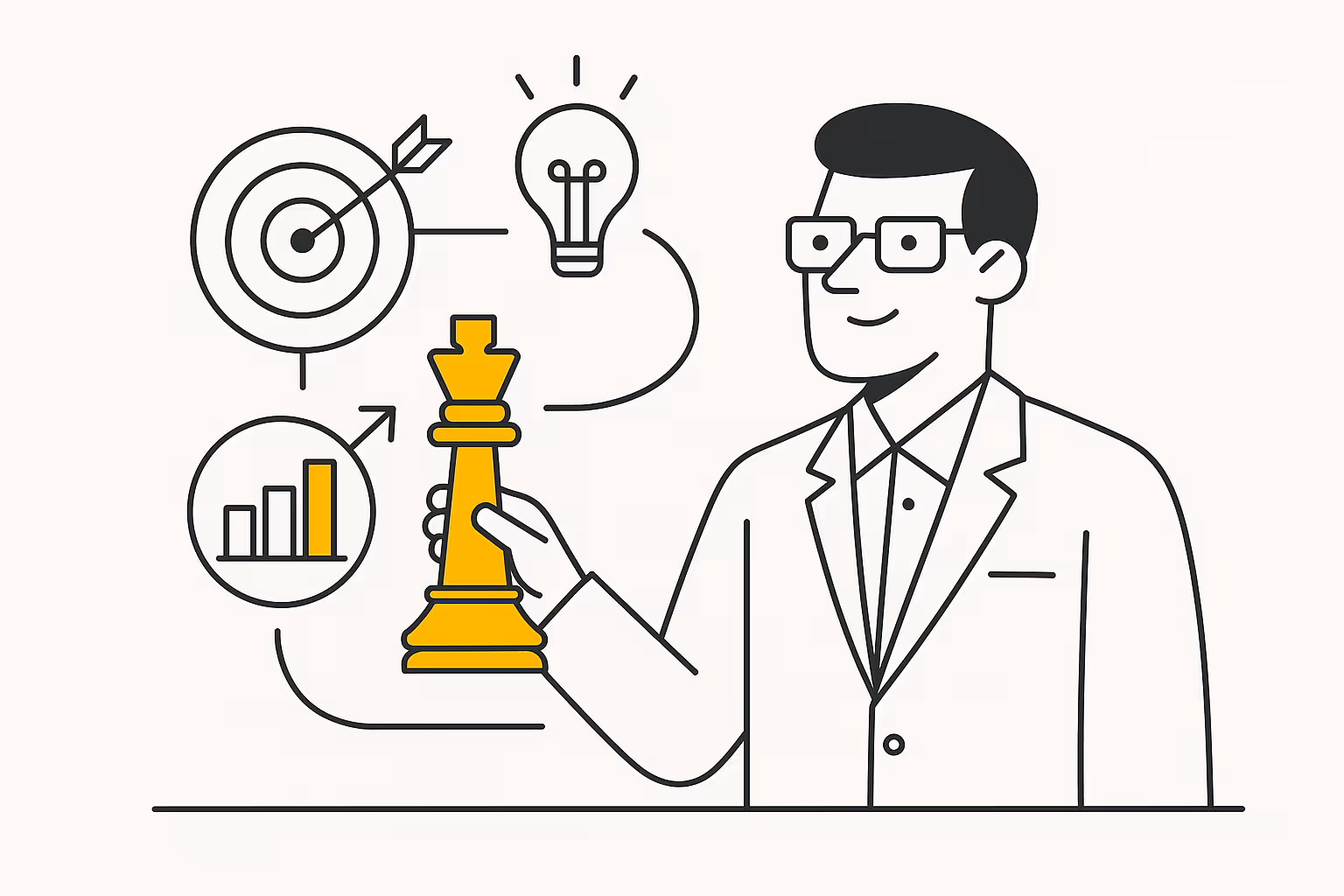 A picture of a digital strategy consultant by Product People who specialize in interim product management consultancy