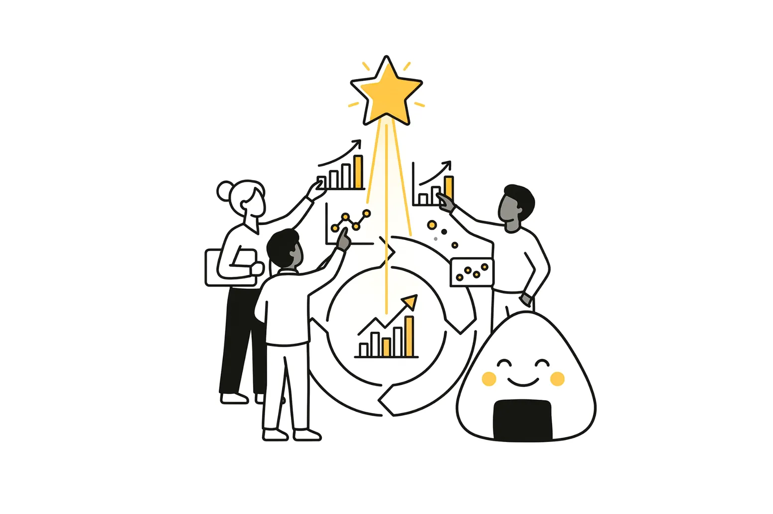 North star metric guiding product team alignment and sustainable growth strategy