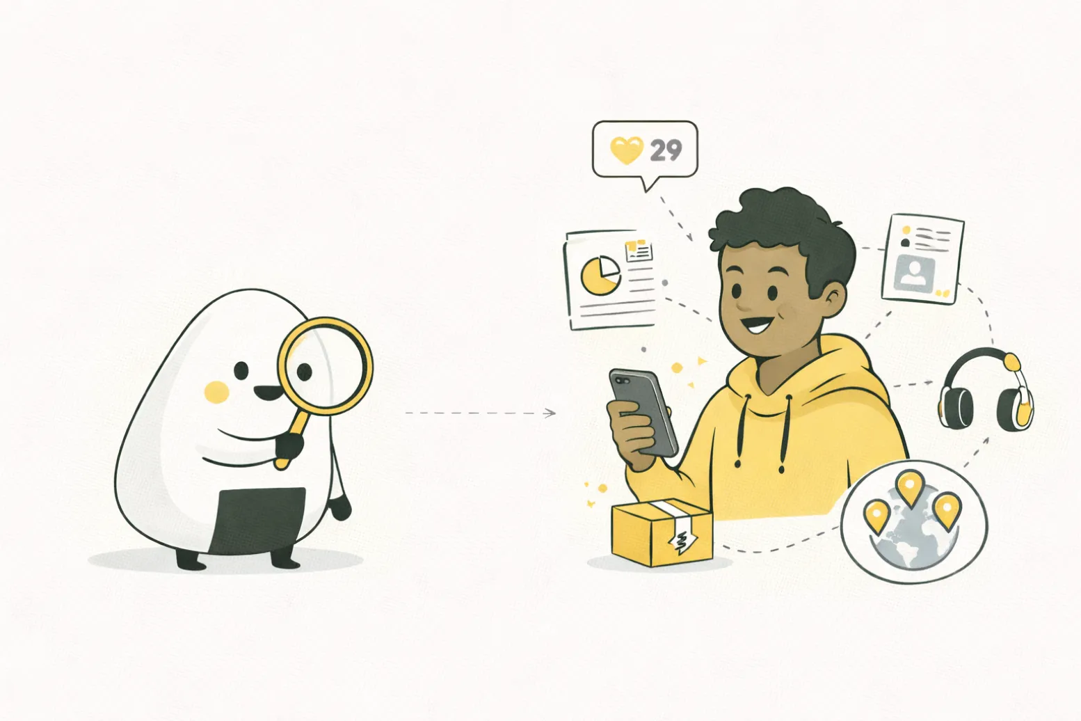 Onigiri from Product People driving growth with an user 