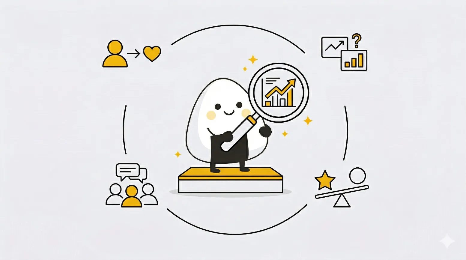 A product manager analyzing a digital market research dashboard showing consumer behavior data, competitive trends, and user feedback insights to inform product strategy.