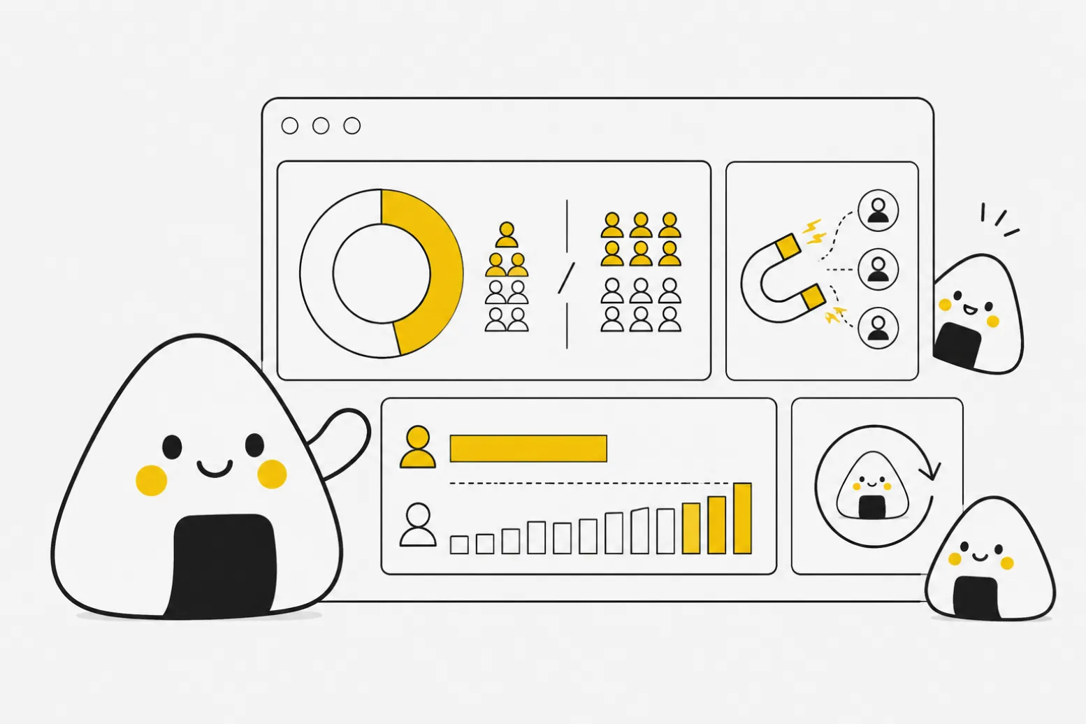 Dashboard chart showing a product's DAU/MAU ratio used to measure stickiness