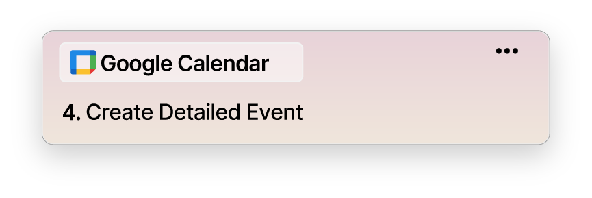 Google Calendar - Zapier Verknüpfung zur Automatisierung.
