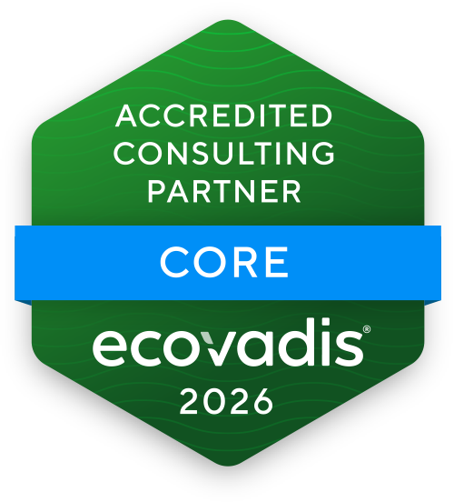 Badge EcoVadis Accredited Core 2026