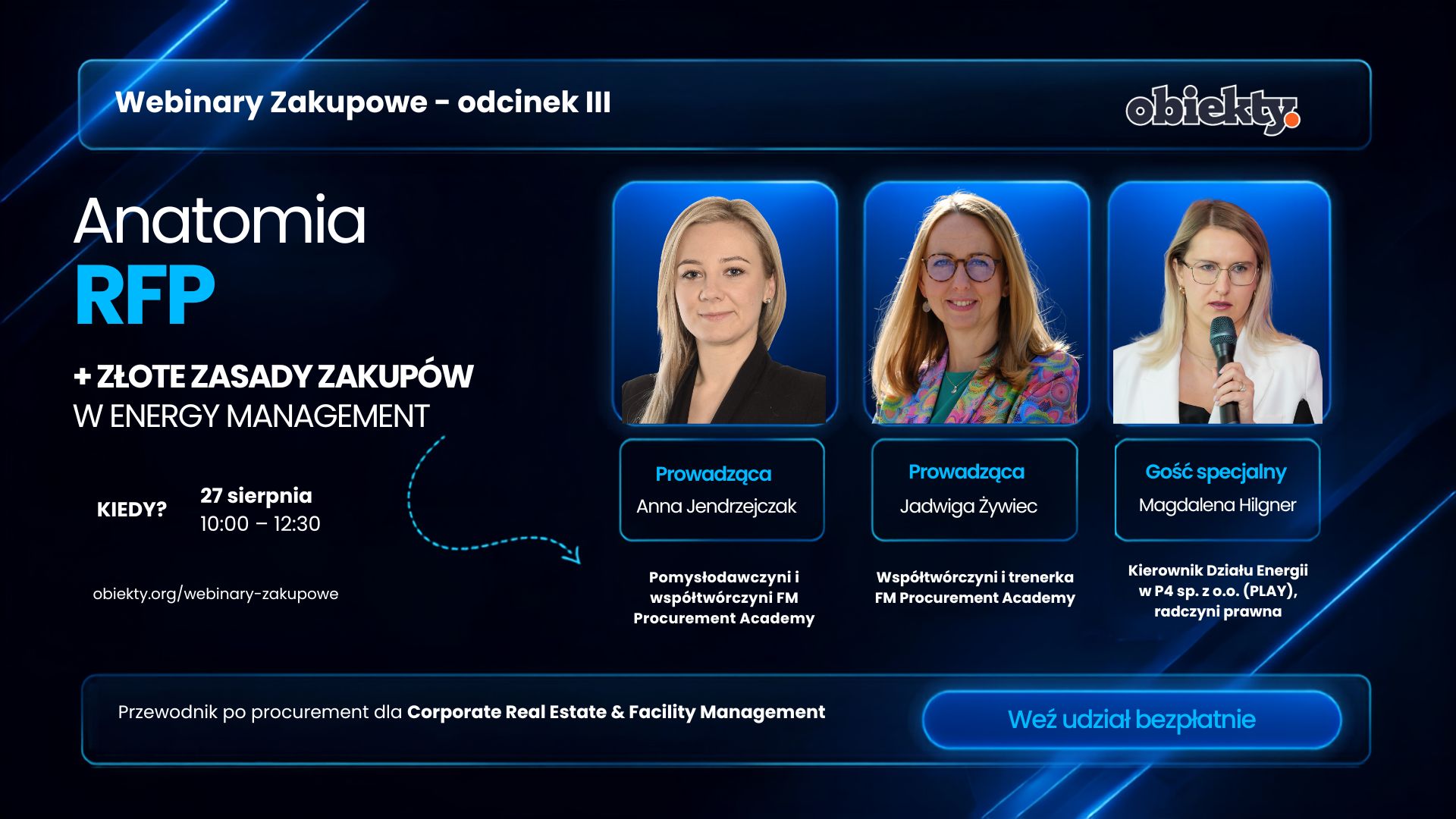Webinary Zakupowe - procurement dla CRE i FM