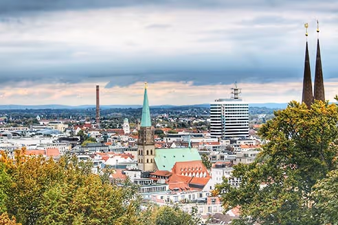 Skyline von Bielefeld