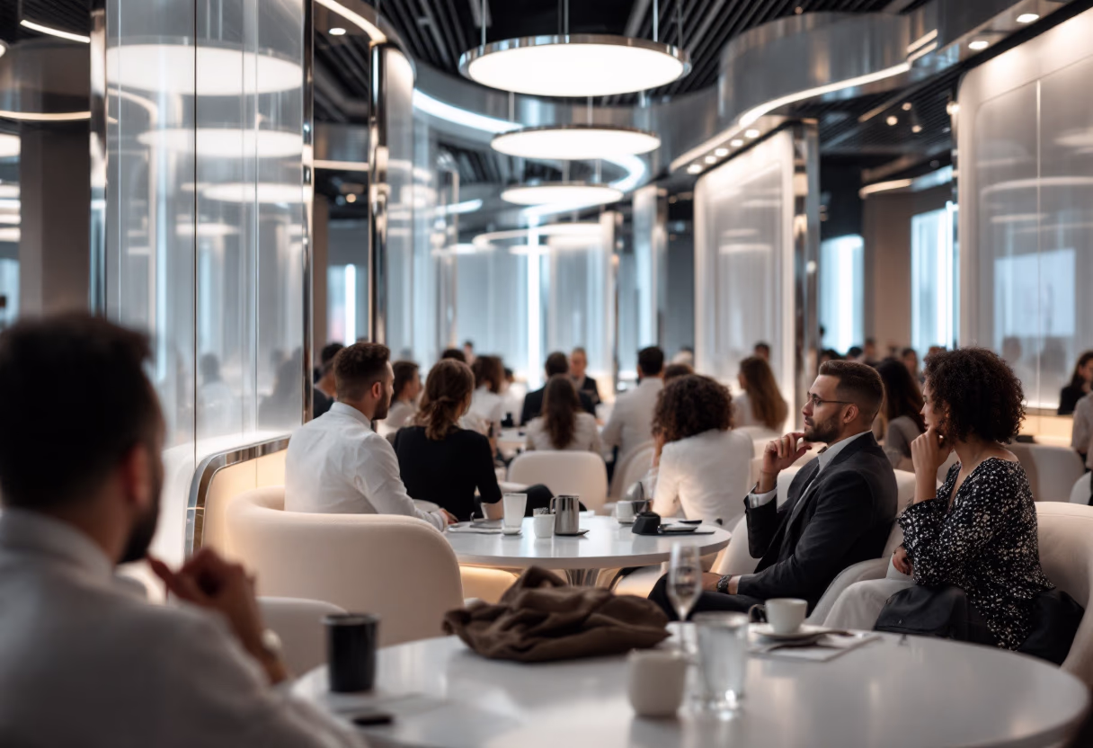 image of networking event (for a b2b saas)