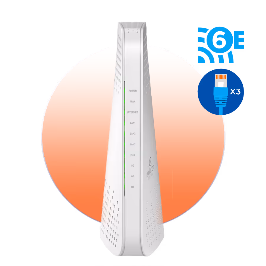 WiFi 6 Router for Reliable Internet Service.