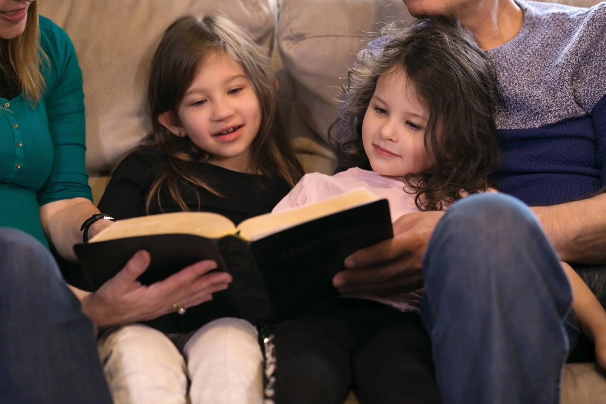 reading the Bible before going to Church in West Palm Beach