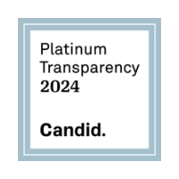 Candid emblem with the words, Platinum Transparency 2024, displayed