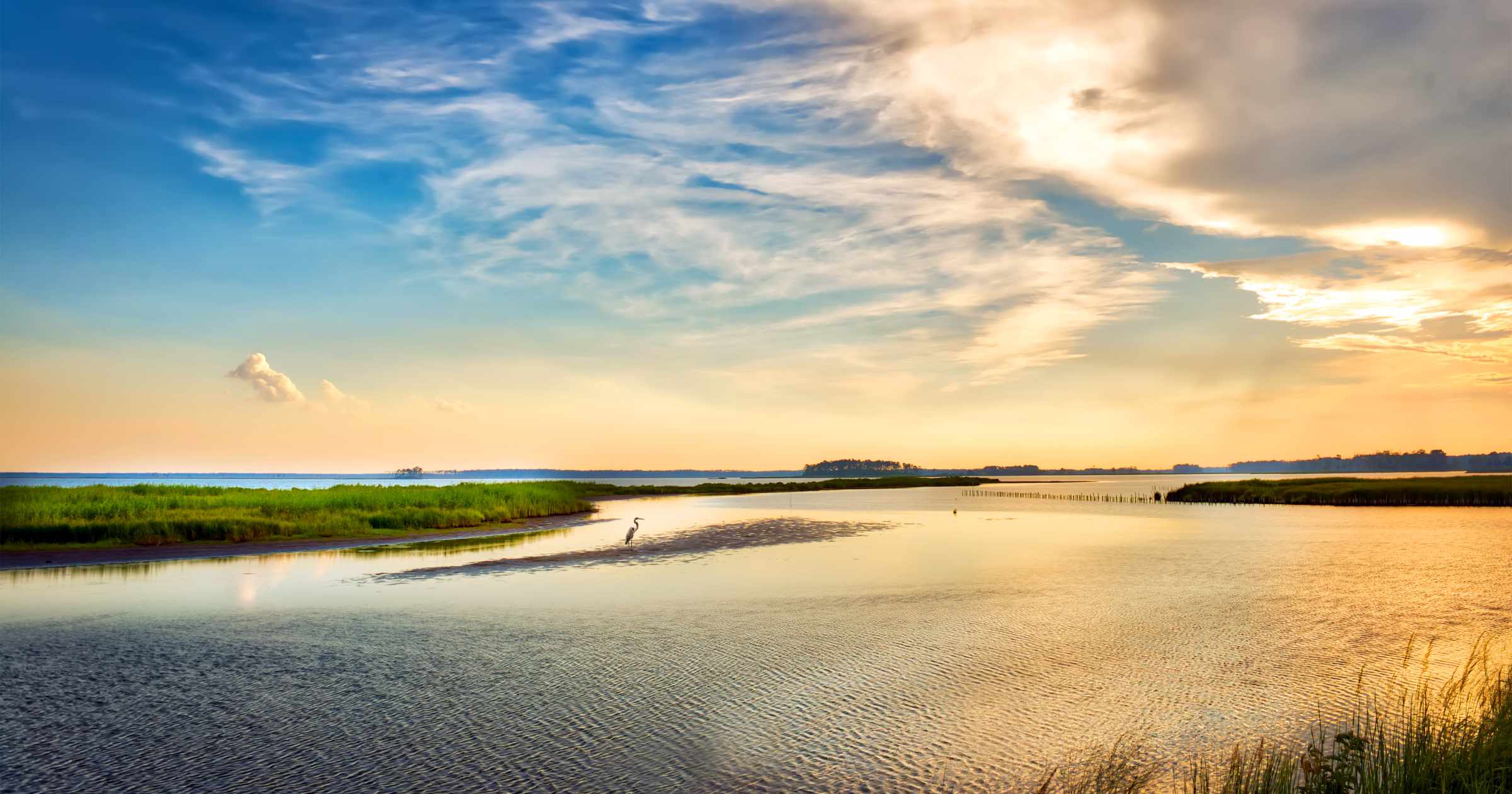 Sunset over Chesapeake Bay