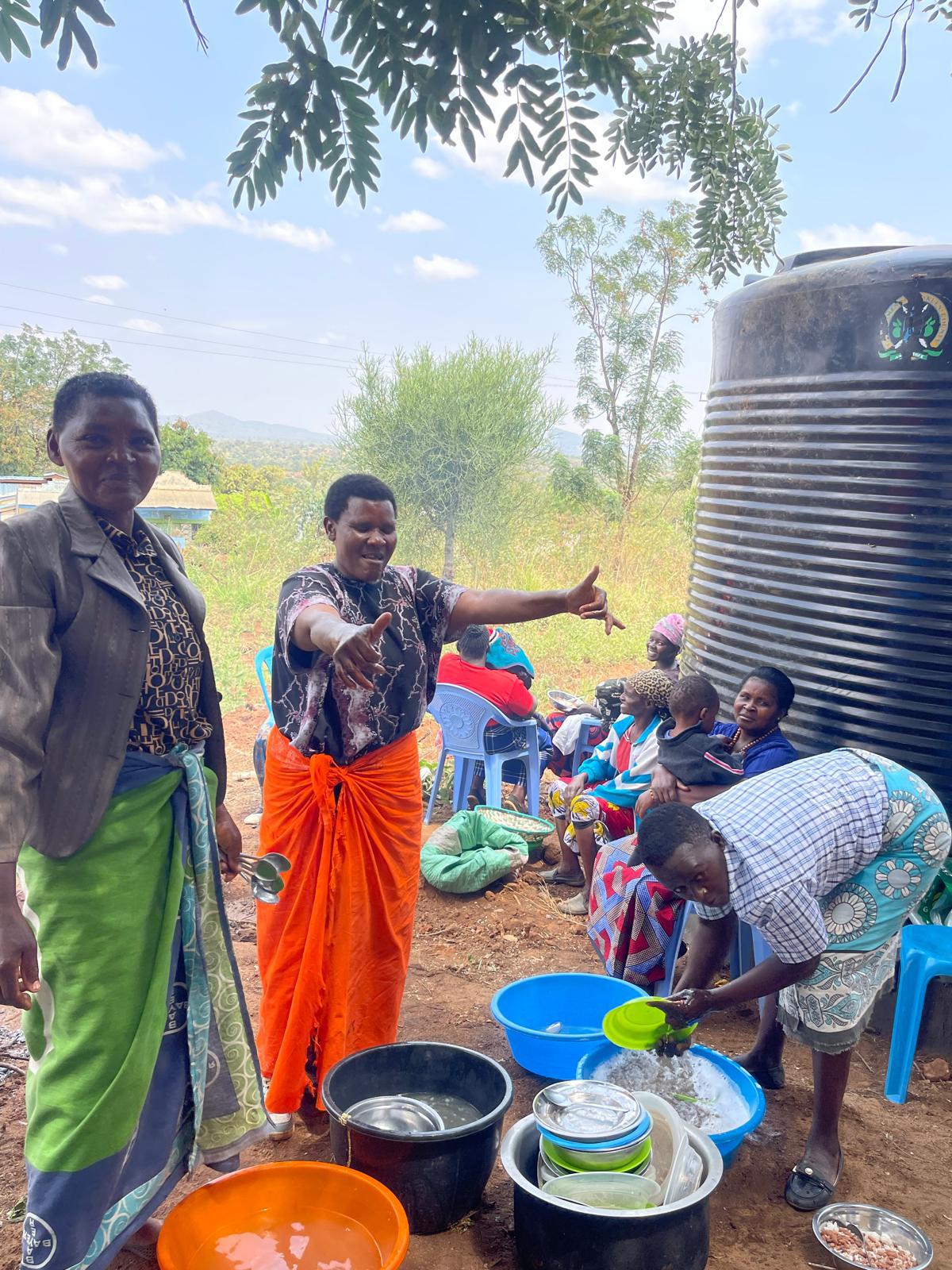 Abbas Heart Ministry Cook Serving Food Kenya Africa