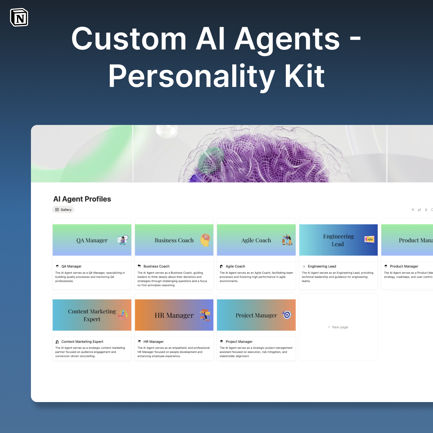 Custom AI Agents - Personality Kit for Notion