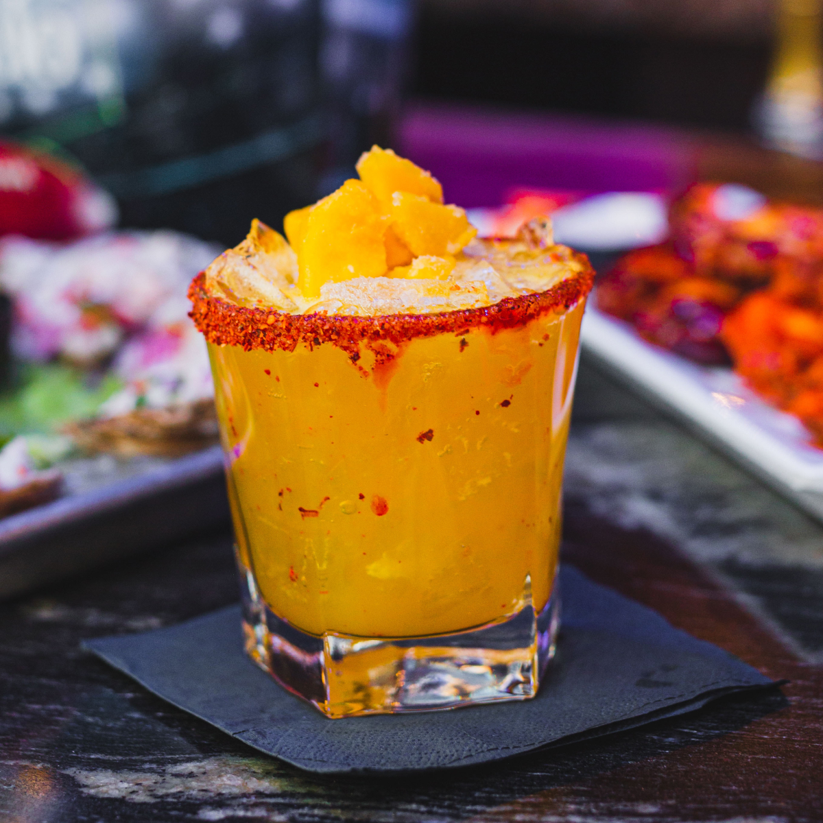 A shot prepared and served.