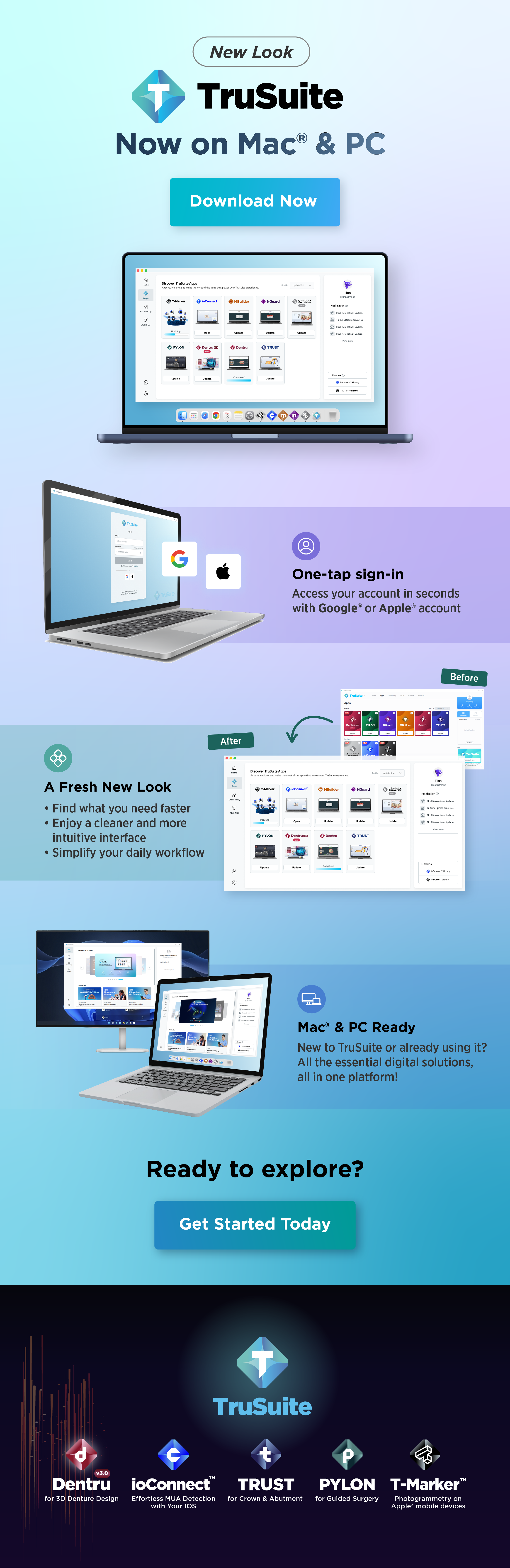 TruSuite Launcher — Mac version launch creative