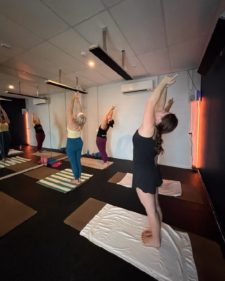 Hot Bikram Yoga Class at Breflex Fitness