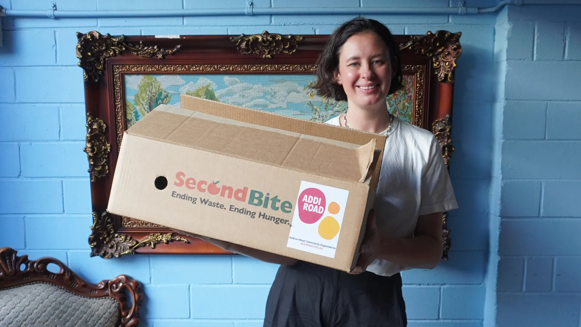 Food For Everyone Founder and Artist, Gemma Leslie.