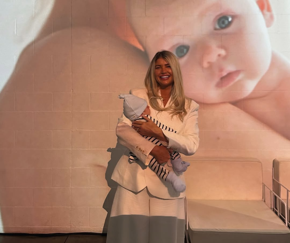 Anna McEvoy Staples on juggling it all and her first Mother's Day