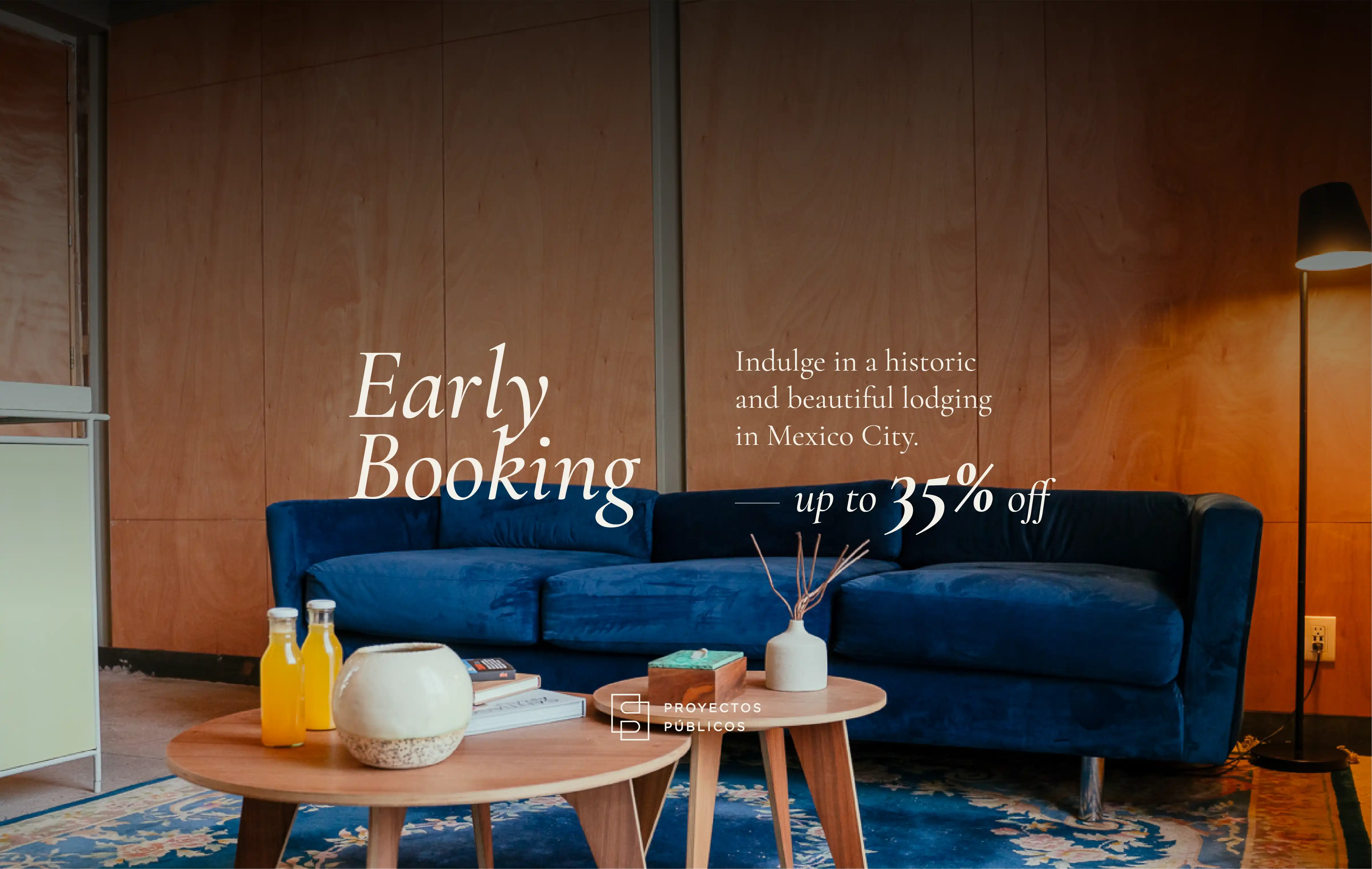 Secure your stay in our historic lodging. Book early and save!