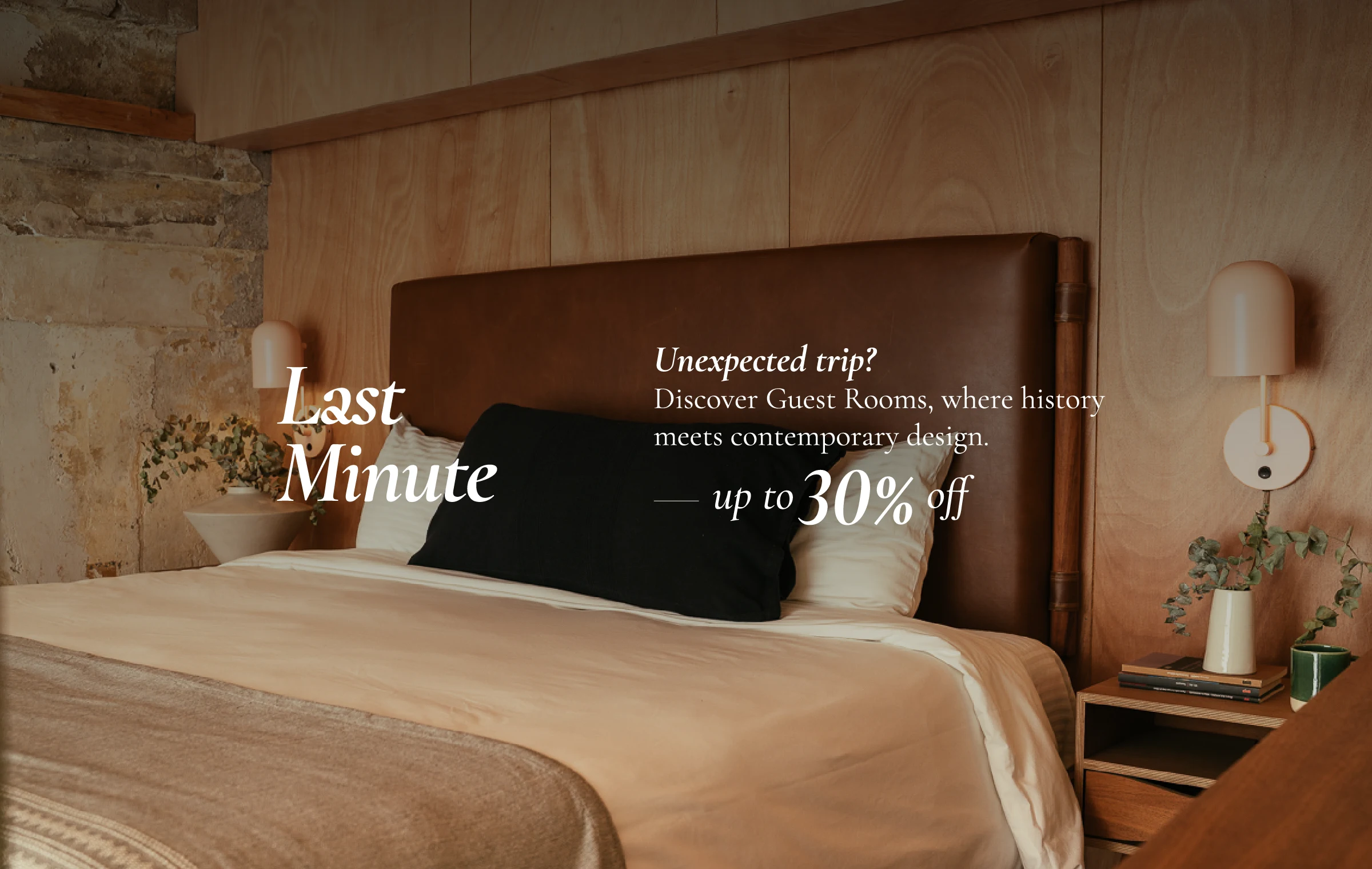 Last Minute Adventure: Up to 30% Off