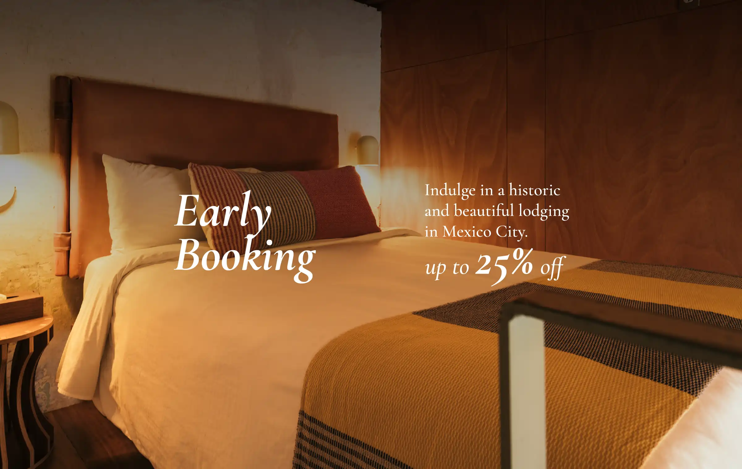 Early Booking: Up to 25% Off