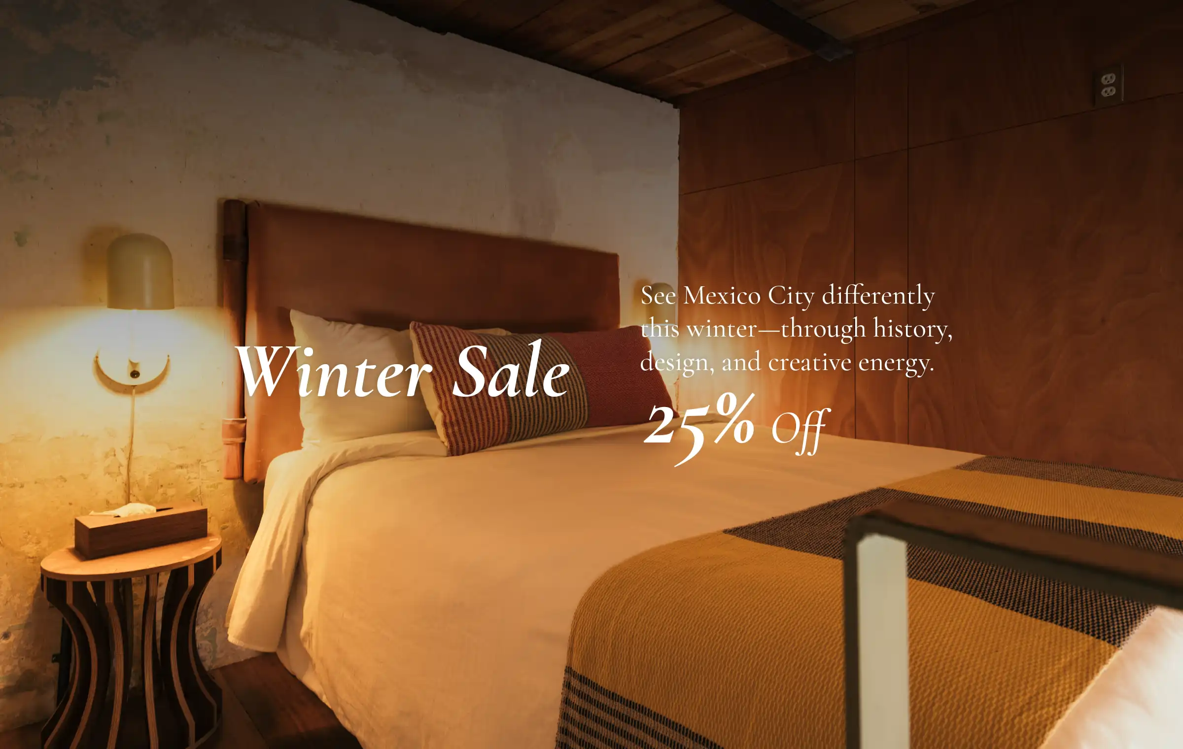 Winter Sale: Up to 25% Off