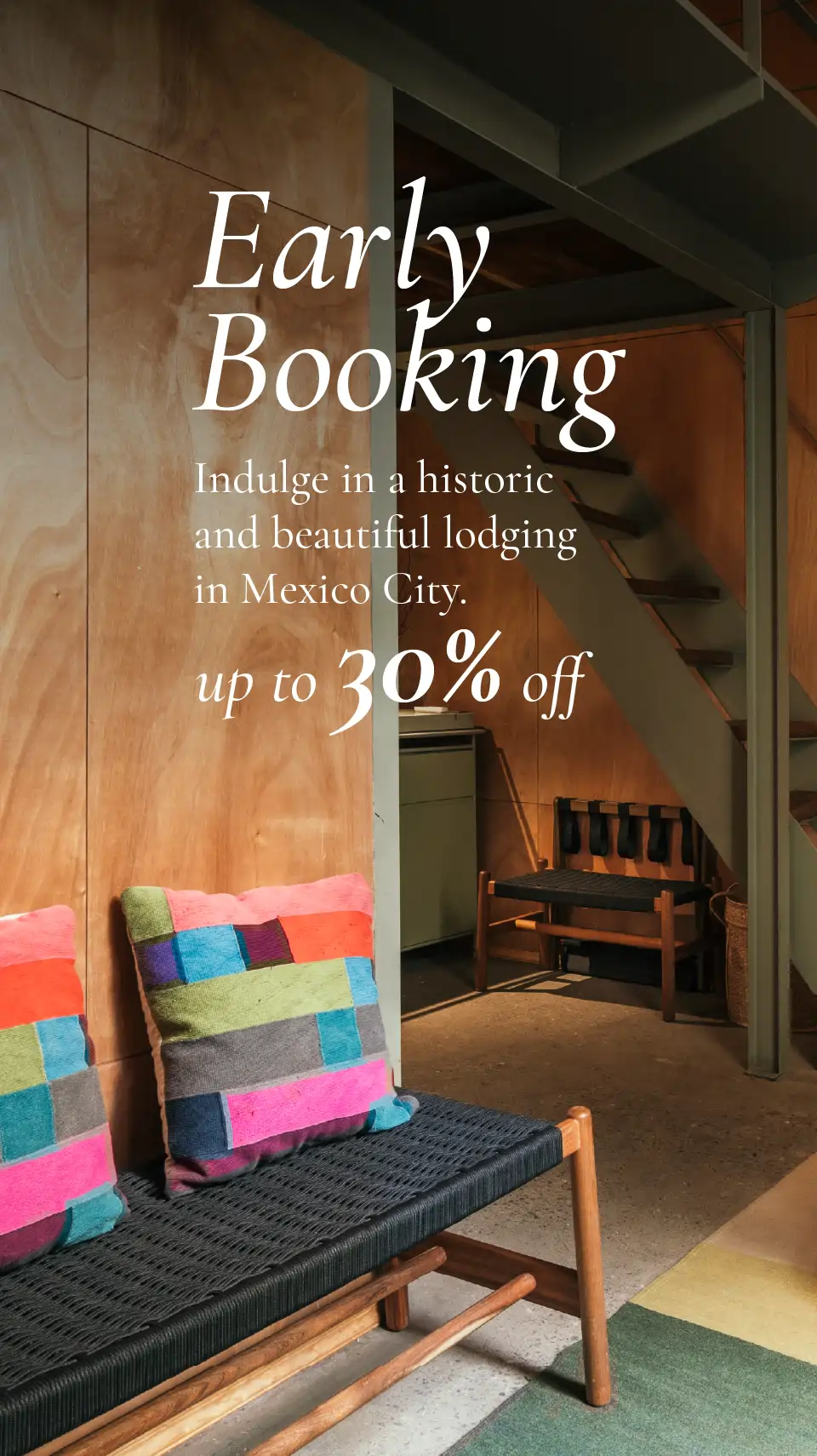 Early Booking: Up to 30% Off
