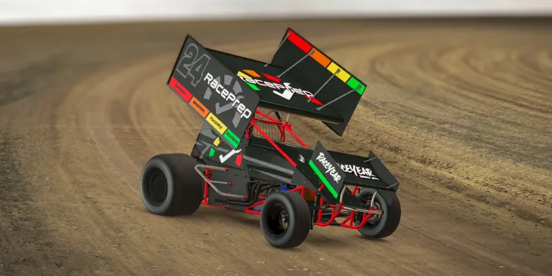 Sprint Car race car