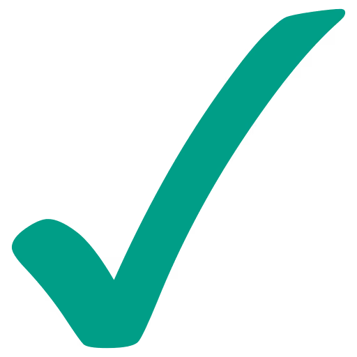 Normal green tick