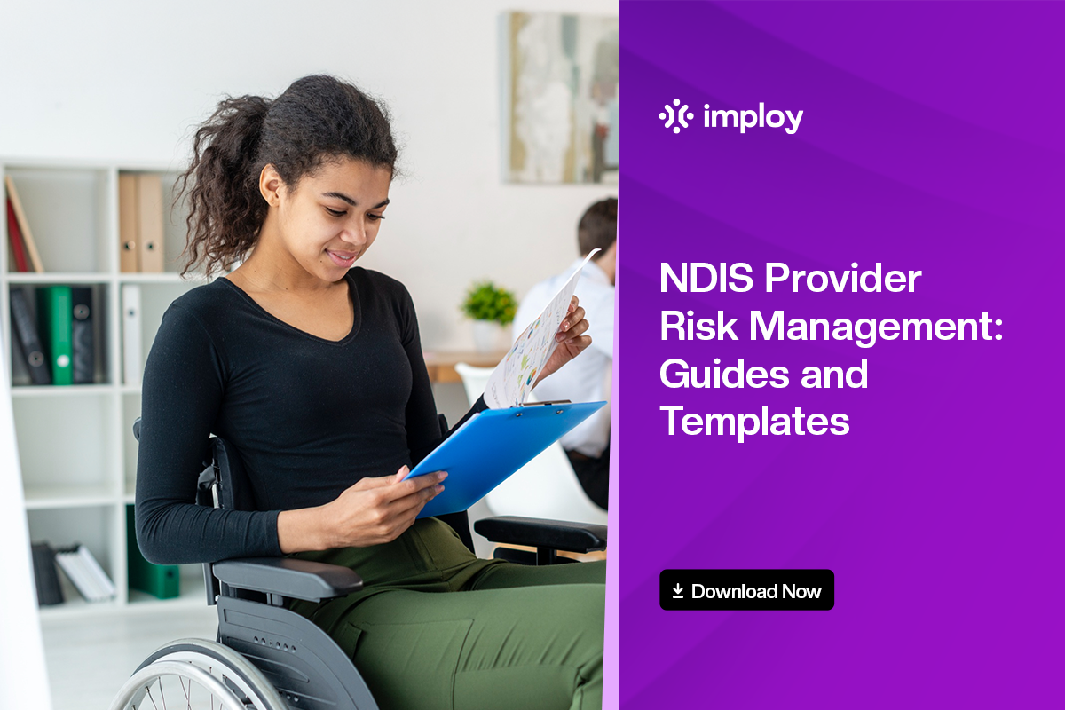 A paper and calculator being used by NDIS provider for calculating budget.